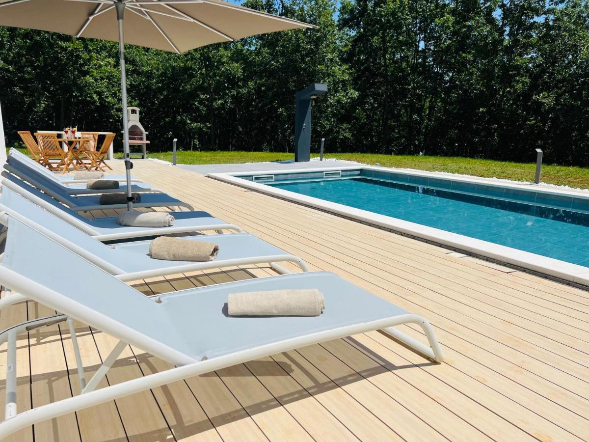 Vila Prisunca Jacuzzi & Swimming Pool Pazin Exterior foto